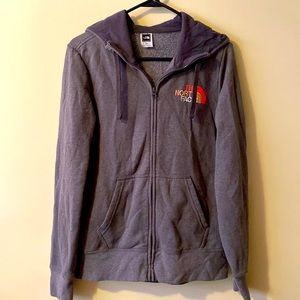 North Face Women’s Zip Up Sweatshirt